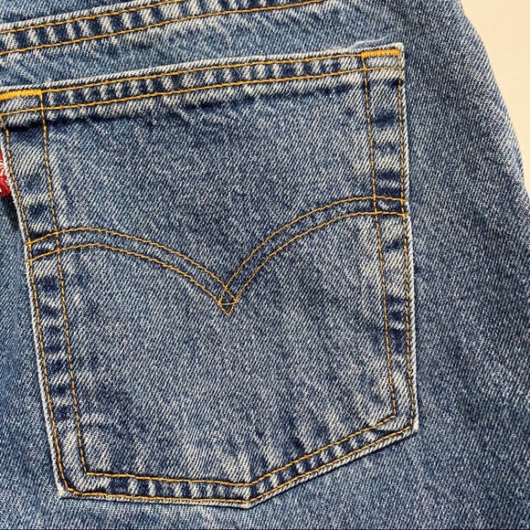 Vintage Levi’s 550 Relaxed Fit Tapered Leg Jeans Size 14M - Picture 8 of 16